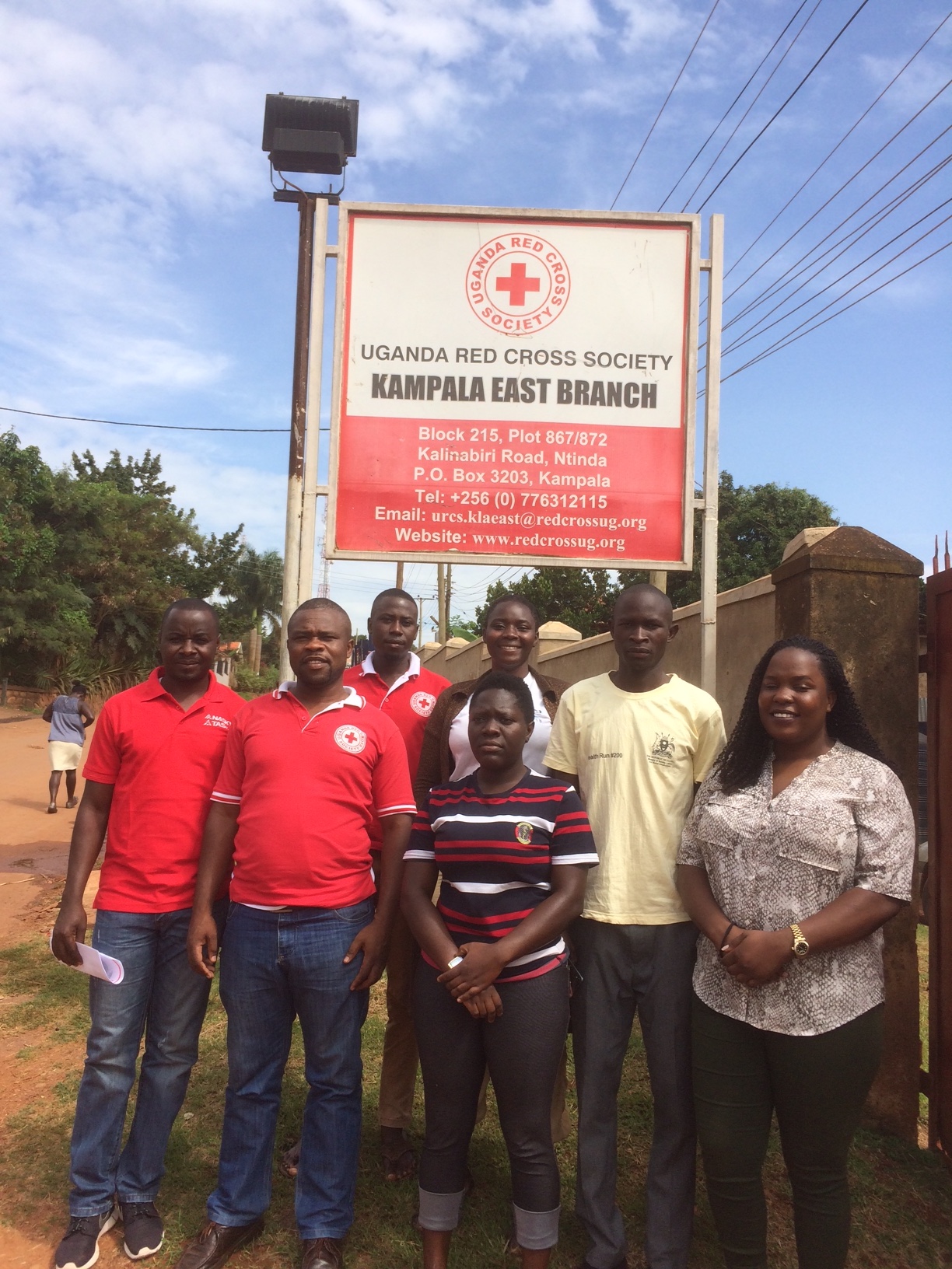 Staff and volunteers, Kampala East Branch